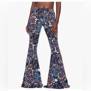 High Waisted Yoga Bell Bottoms